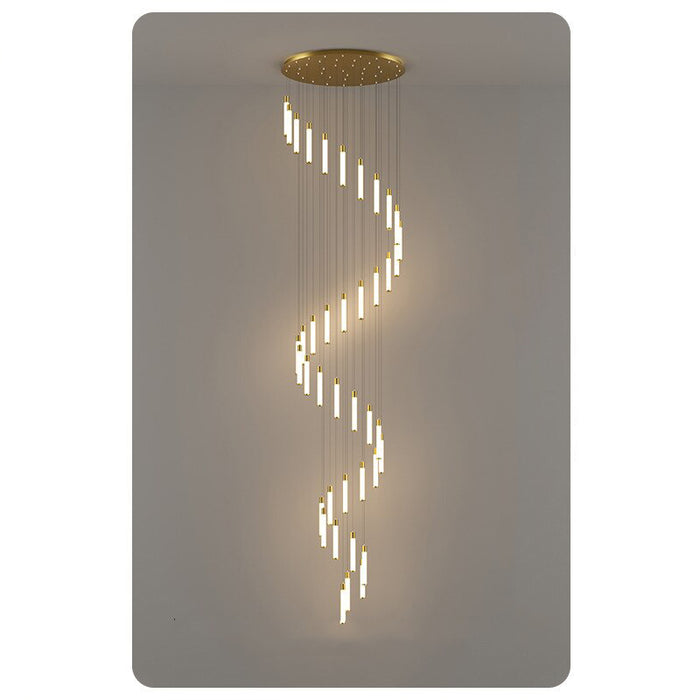 Modern Acrylic Golden Pendant Lamp