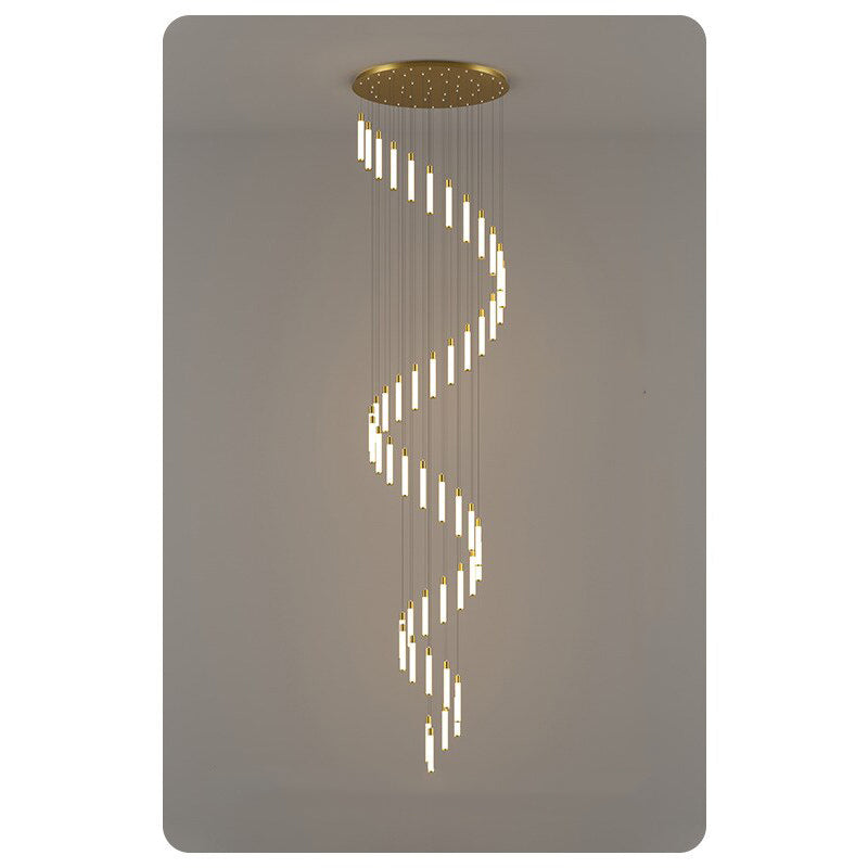 Modern Acrylic Golden Pendant Lamp