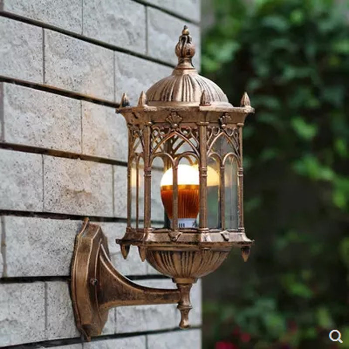 European Outdoor Waterproof Wall Lamp