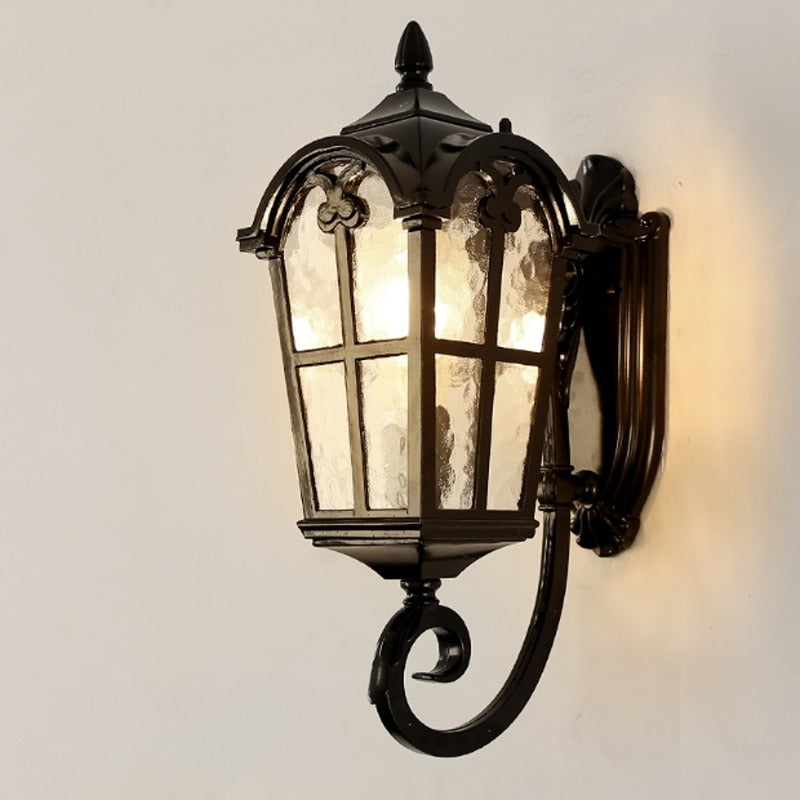 European Retro Waterproof Outdoor Wall Light