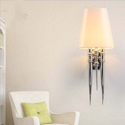 Fabric Modern Lampshade Wall Lamp