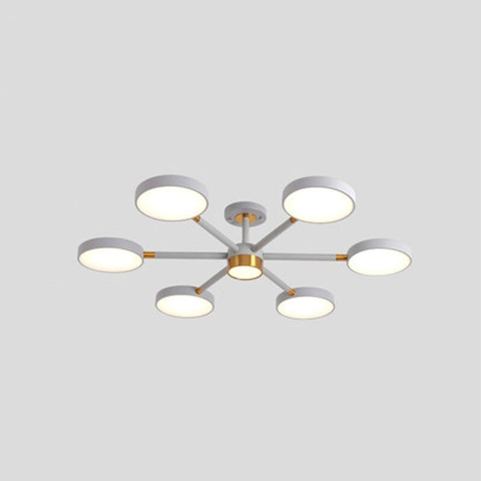 Decentralized Black and Gray LED Ceiling Light