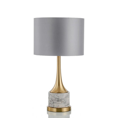 Modern Hardware Plating Simple Bedroom Table Lamp