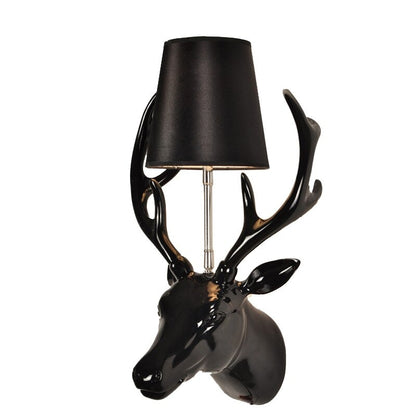 Vintage Resin Deer Wall Lamp