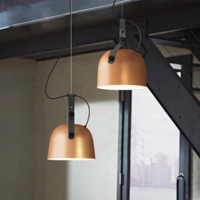 Industrial Wind Design Single Metal Pendant Lamp