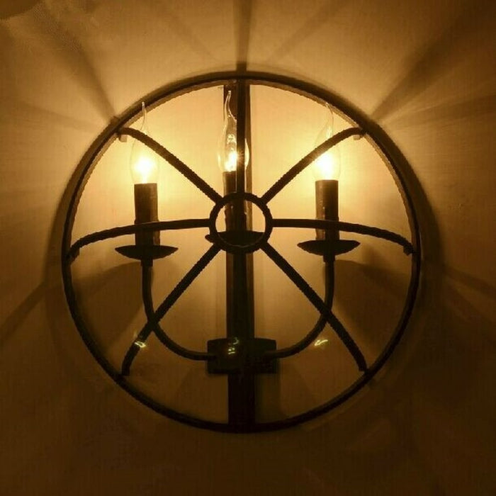 Vintage Candle Style Wall Lamp