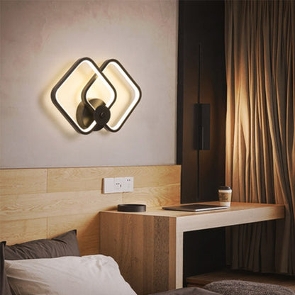 LED Bedside Iron Wall Lamp