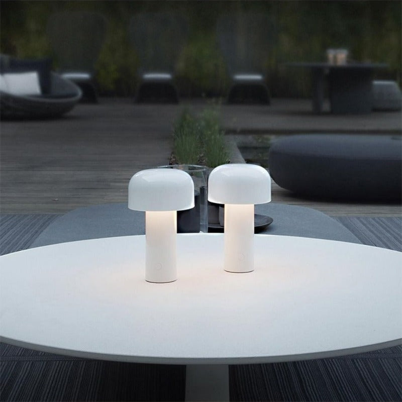 Portable Wireless Italian Mushroom Lamp