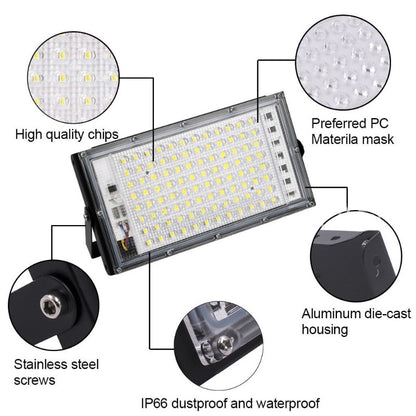 LED Outdoor Floodlight Waterproof Street Lamp