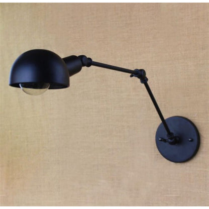 Industrial Long Swing Arm Wall Lamp Fixture | Elegance, Premium Iron, Multiple Styles