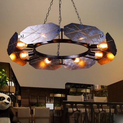 Loft Retro Industrial Wrought Iron Pendant Lamp