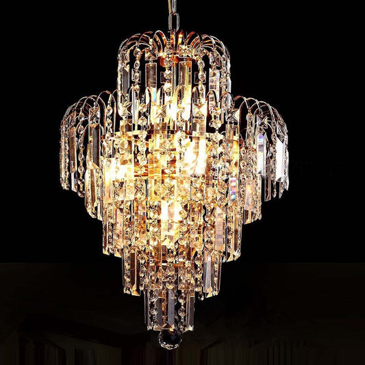 Royal Luxury Crystal Golden Chandeliers