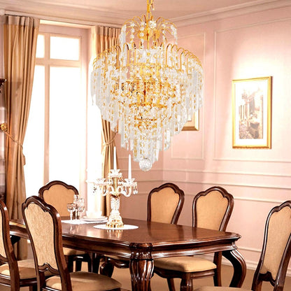 Royal Luxury Crystal Golden Chandeliers