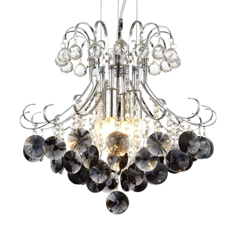 Modern Fashion Home Decor Crystal E14 Bulb Pendant Light Fixture