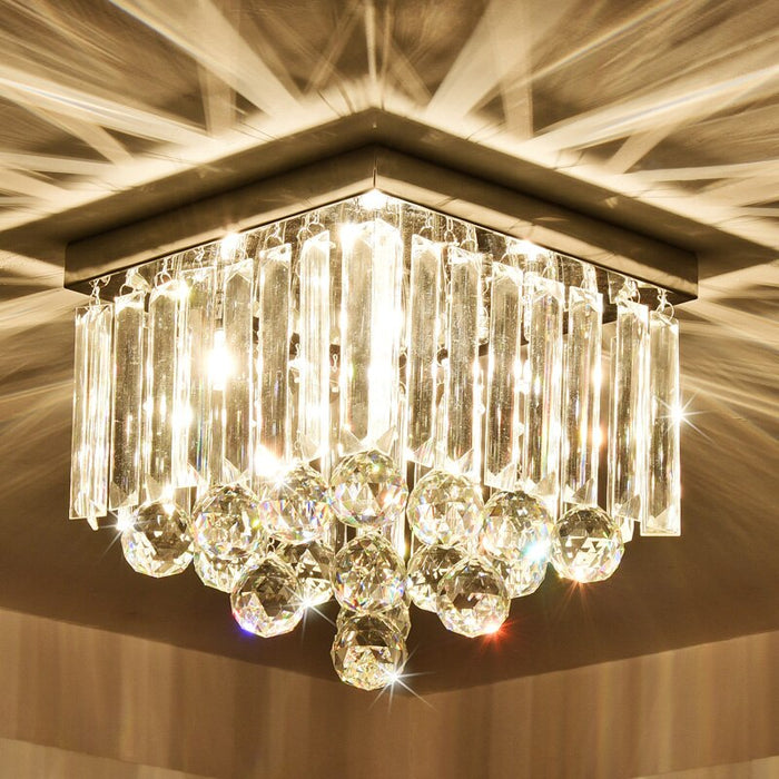 Modern Fashion K9 Crystal G4 LED Bulb Ceiling Lamp