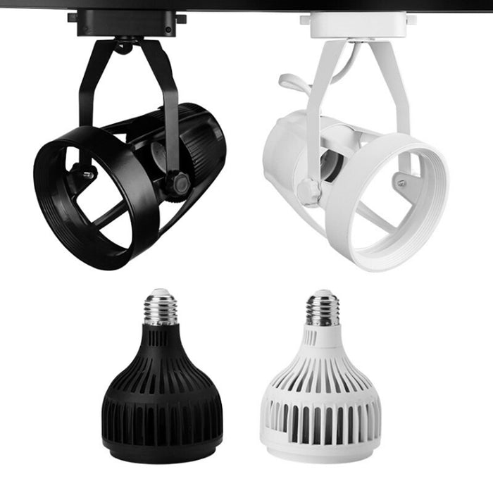 Black And White Aluminum LED Spotlight Track Light