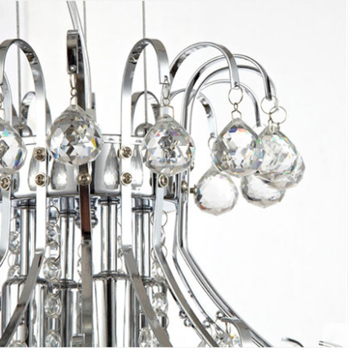 Modern Fashion Home Decor Crystal E14 Bulb Pendant Light Fixture