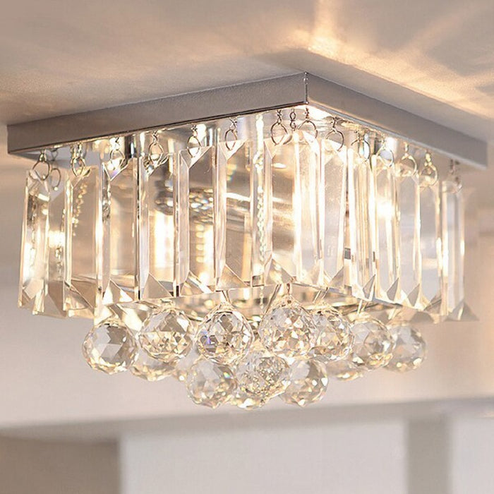 Modern Fashion K9 Crystal G4 LED Bulb Ceiling Lamp