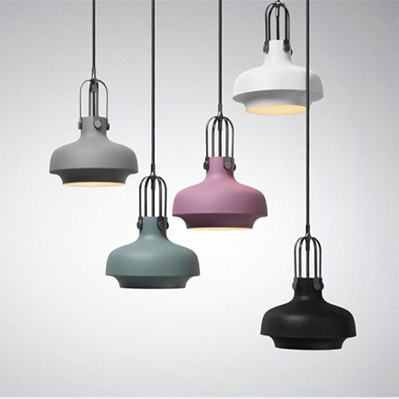 Vintage LED Aluminum Single Pendant Lamp