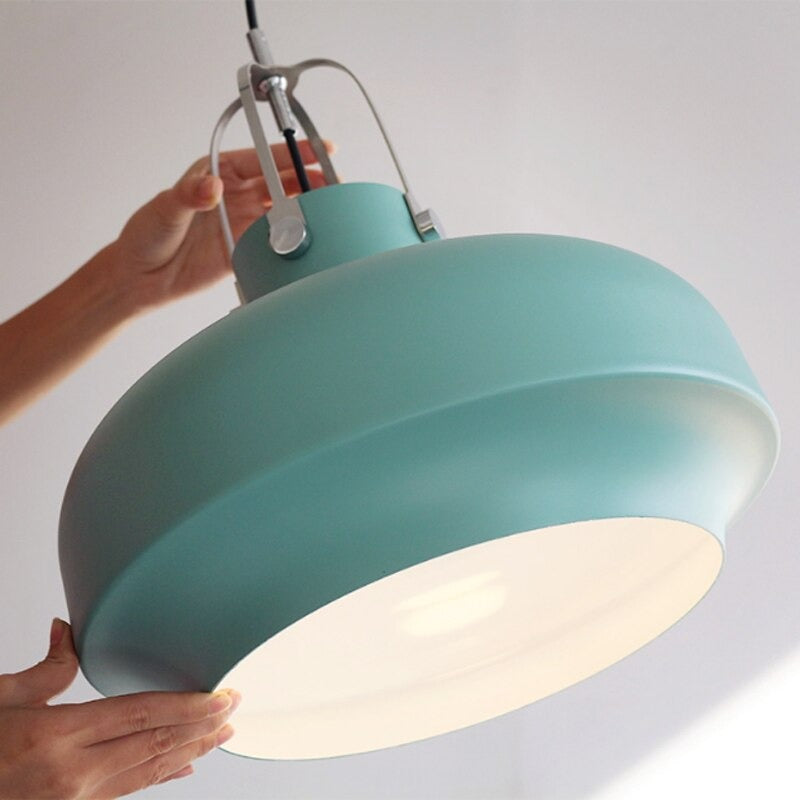 Vintage LED Aluminum Single Pendant Lamp