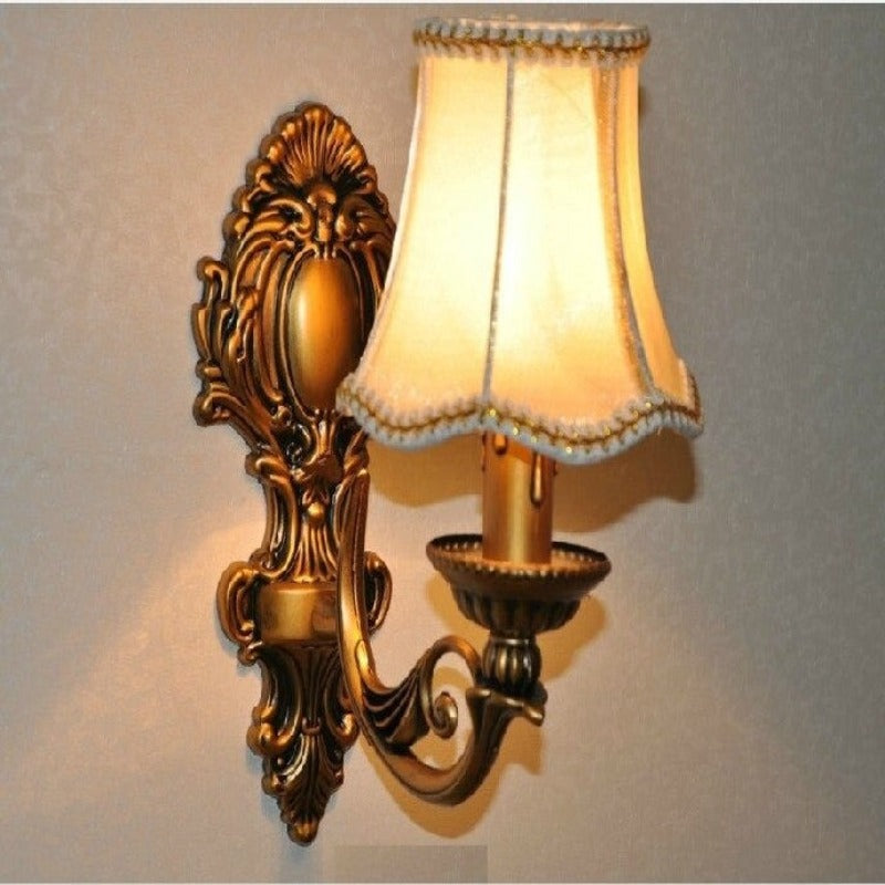 Antique Retro Bronze Wall Light Fixture