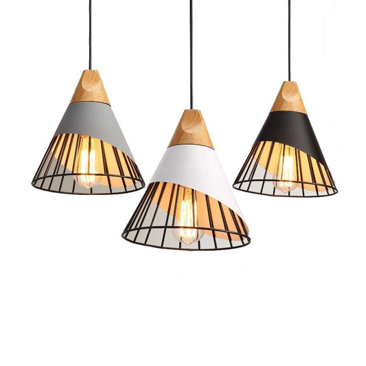 Creative Wood Led Single Pendant Light