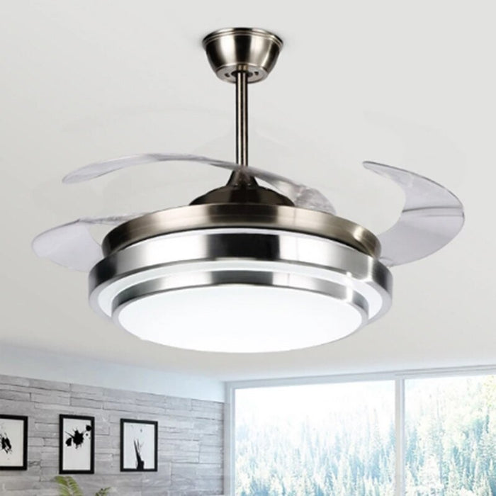 Modern Acrylic LED Ceiling Fan Lamp
