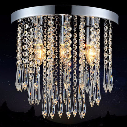 LED Bulb Crystal Ceiling Lamp