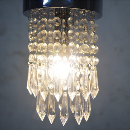 LED Bulb Crystal Ceiling Lamp