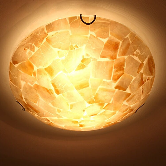 Modern Glass Shell Ceiling Lighting