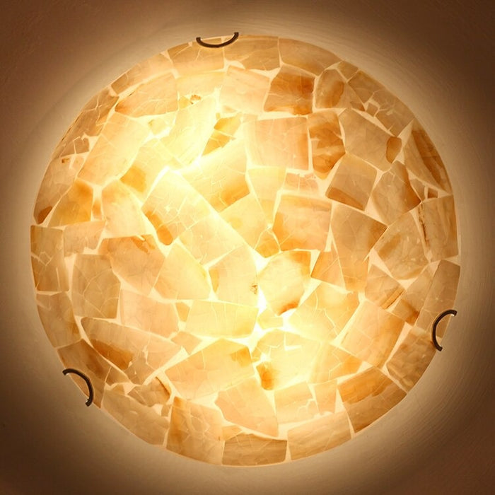 Modern Glass Shell Ceiling Lighting