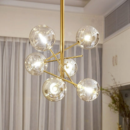 Glass Balls Decorative Ceiling Light Fixture