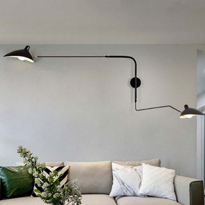 Modern Minimalist Double Head Wall Lamp