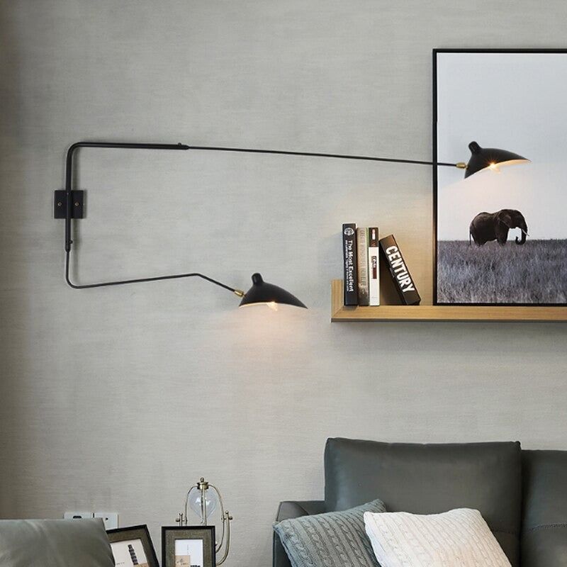 Modern Minimalist Double Head Wall Lamp