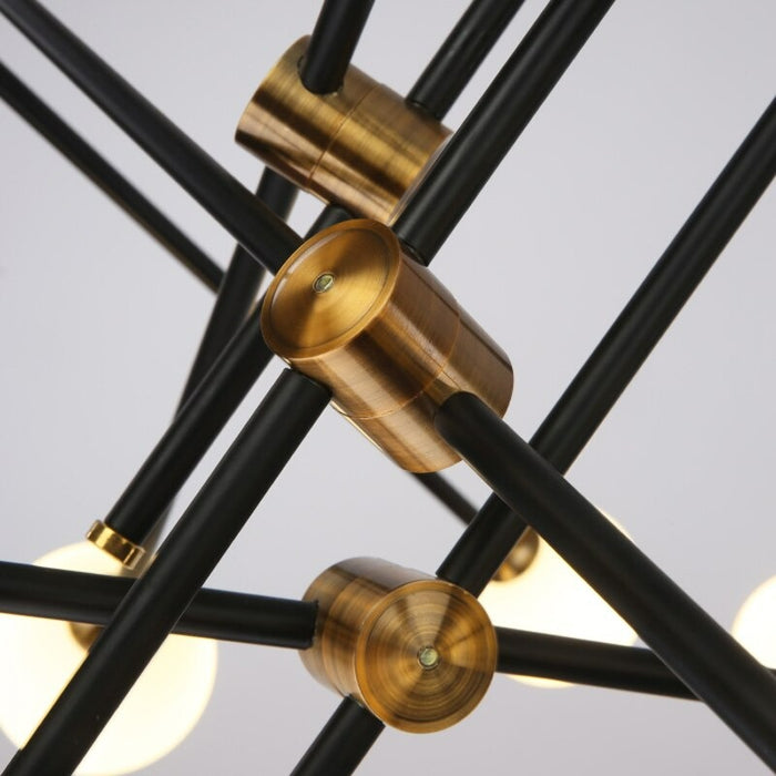 Modern Style Glass Ball Pendant Lamp