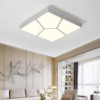 Creative Geometric Black And White Ceiling Lamp