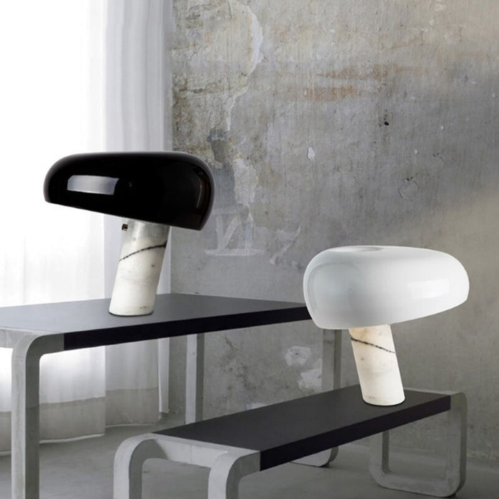 Mushroom Design Metal Decorative Table Lamp