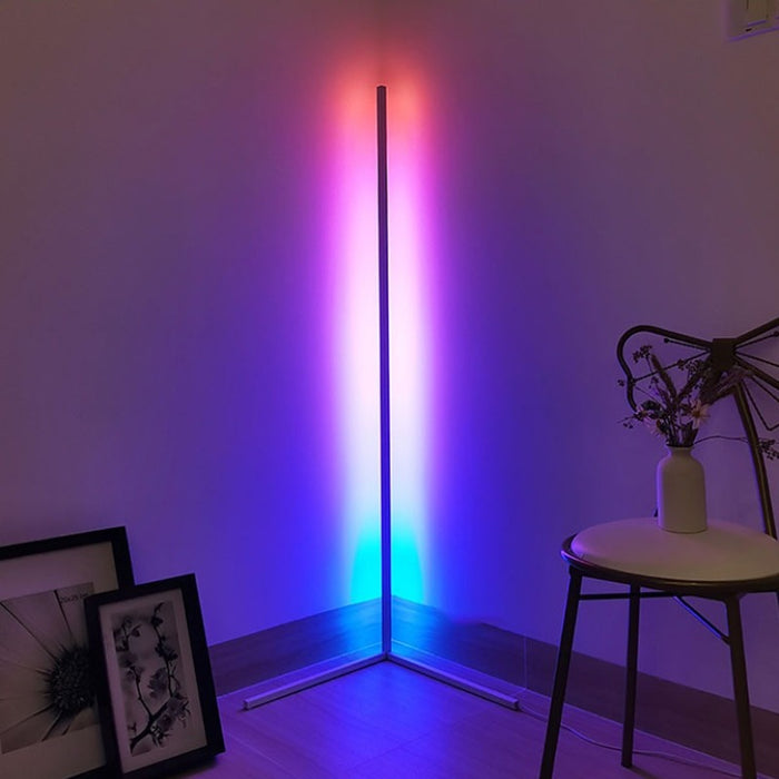 Minimalist RGB Remote Control Dimming Floor Lamp