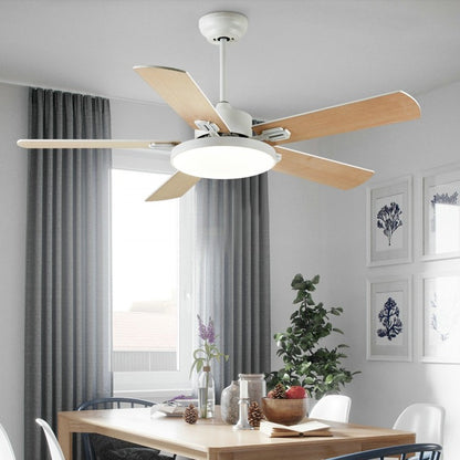 Minimalist Design Ceiling Fan With Light