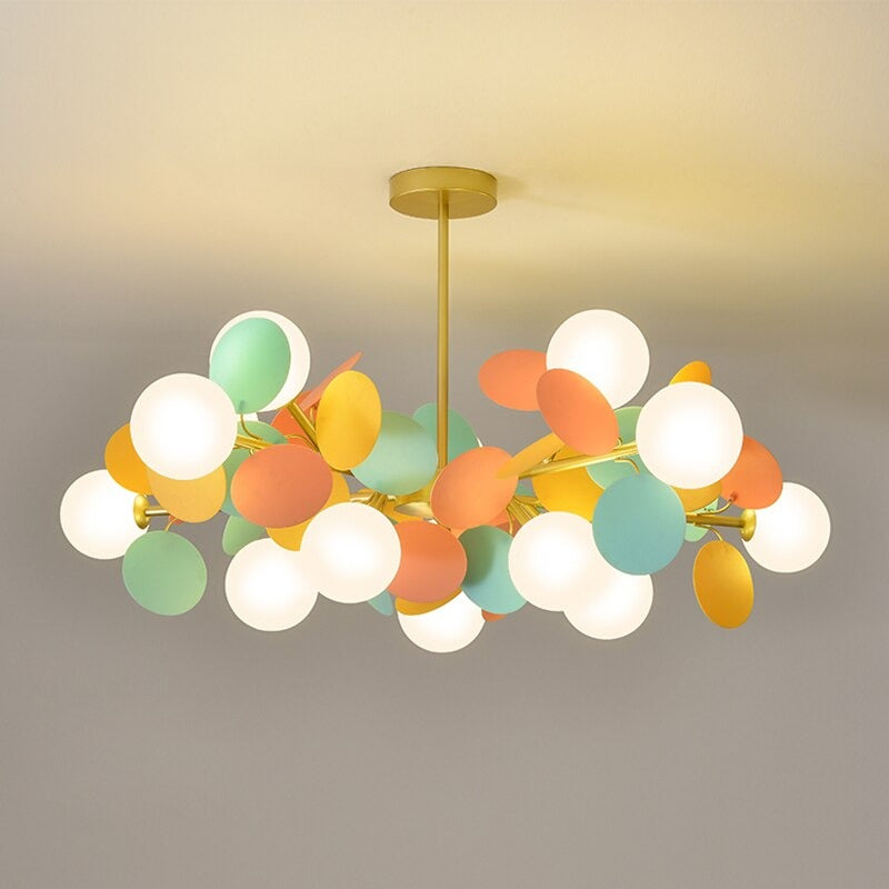 Multicolor Magic Bean Acrylic Chandelier Light