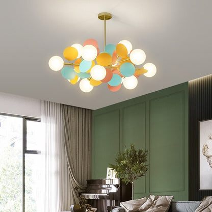 Multicolor Magic Bean Acrylic Chandelier Light