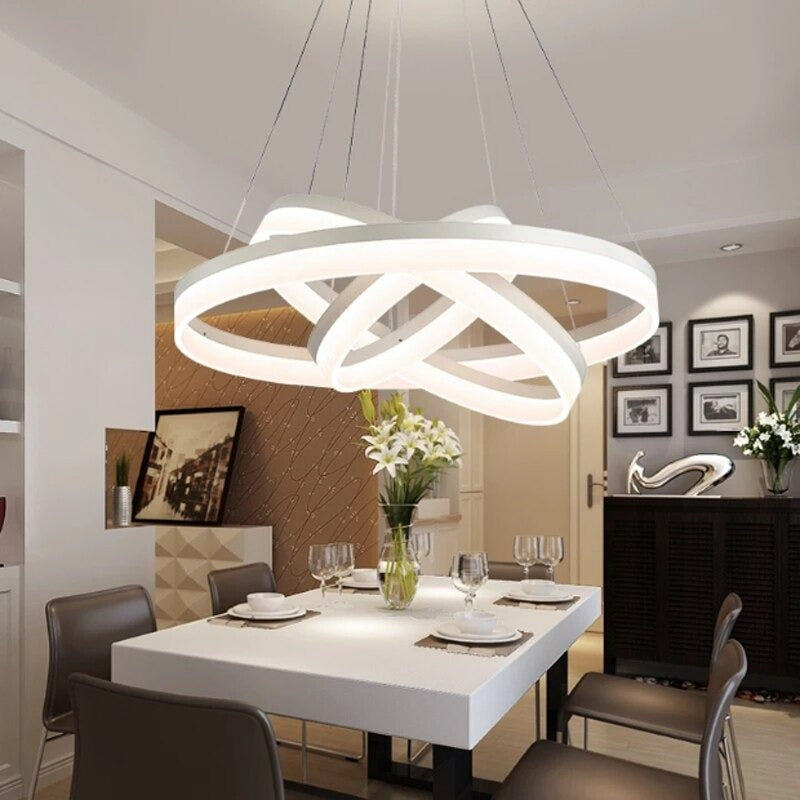 Circular Ring Shaped Ceiling Light Fixture