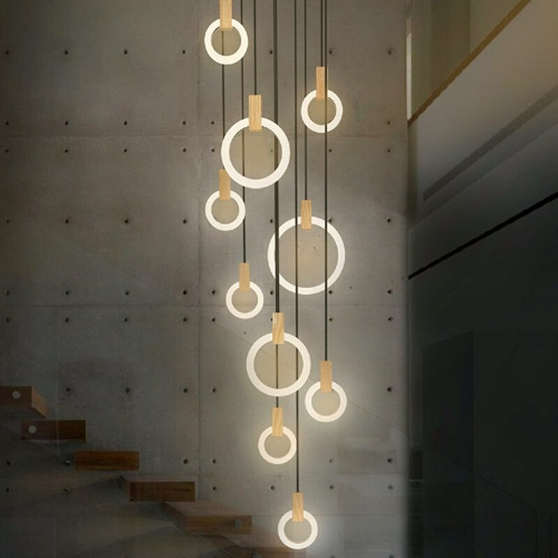 Simple Hanging Circle Pendant Lamp