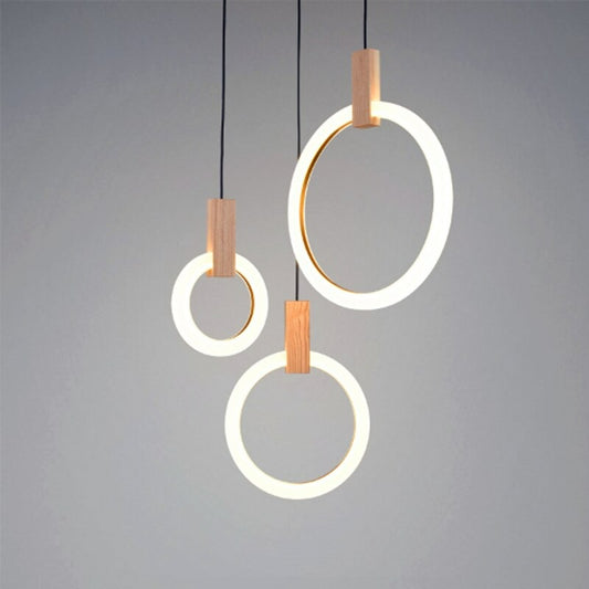 Simple Hanging Circle Pendant Lamp