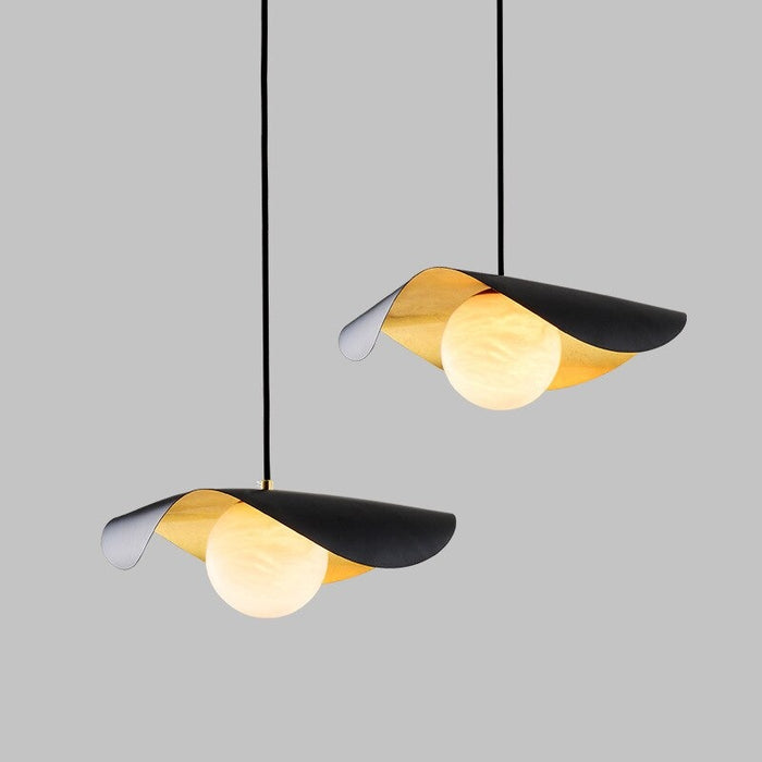 Modern Simple Single Copper Pendant Lamp