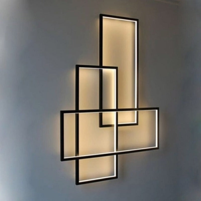 Rectangular Aluminum LED Wall Lamp