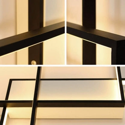 Rectangular Aluminum LED Wall Lamp