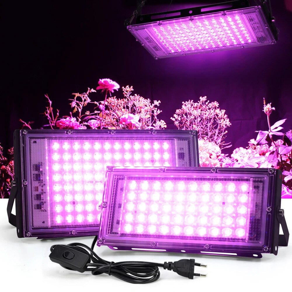 Full-Spectrum EU-Plug Plant Growth Light