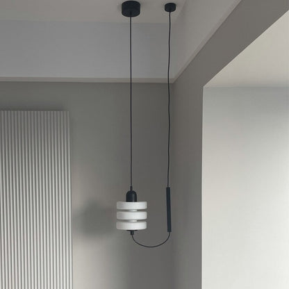 Minimalist White Glass Decoration Pendant Lamp