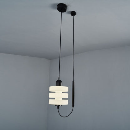 Minimalist White Glass Decoration Pendant Lamp